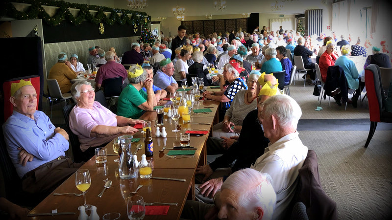 Gore Senior Citizens Free Lunch Christmas New Zealand