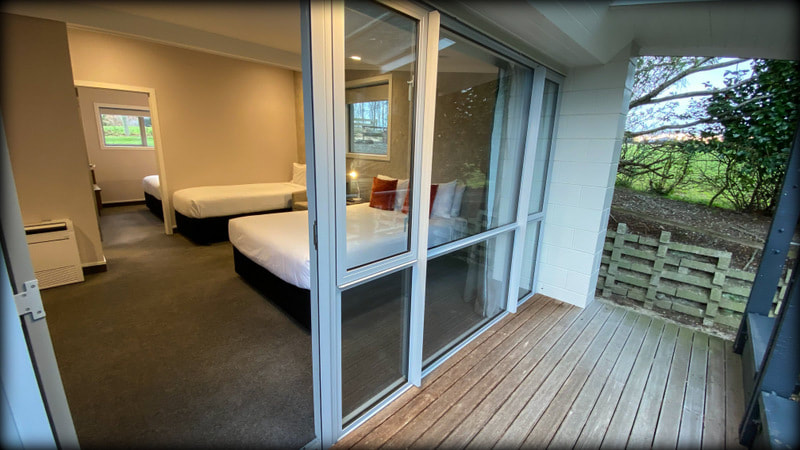 Private balcony best accommodation rated reviews in Gore NZ